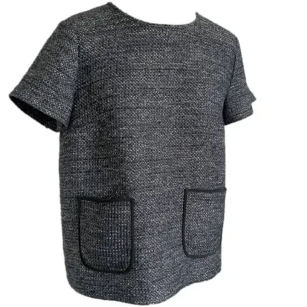 Club Monaco bouclé top